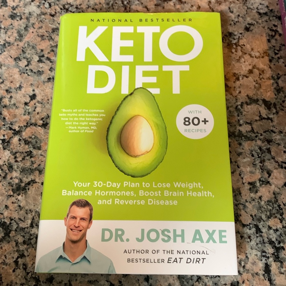 Keto Diet by Dr. Josh Axe. 80+ recipes and commentary on the famous keto diet.
